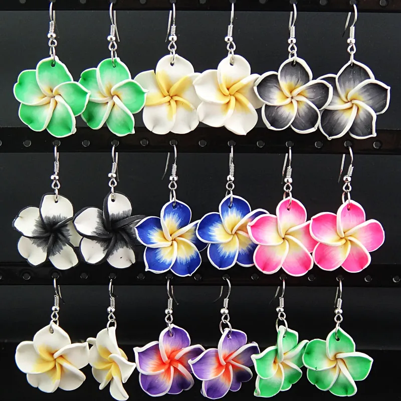 Mix Color Charms 6Pairs Fimo Lucky Flowers Drop Earrings for Women Female Wholesale Fashion Jewelry Drop Shipping A-408
Mix Color Charms 6Pairs Fimo Lucky Flowers Drop Earrings for Women Female Wholesale Fashion Jewelry Drop Shipping A-408