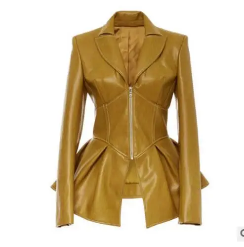 Women Gothic Winter Motorcycle Multi Color Plus Lapel Pu Slim Punk Bomber Faux Leather Outerwear Coat Jacket Dropshipping
Women Gothic Winter Motorcycle Multi Color Plus Lapel Pu Slim Punk Bomber Faux Leather Outerwear Coat Jacket Dropshipping