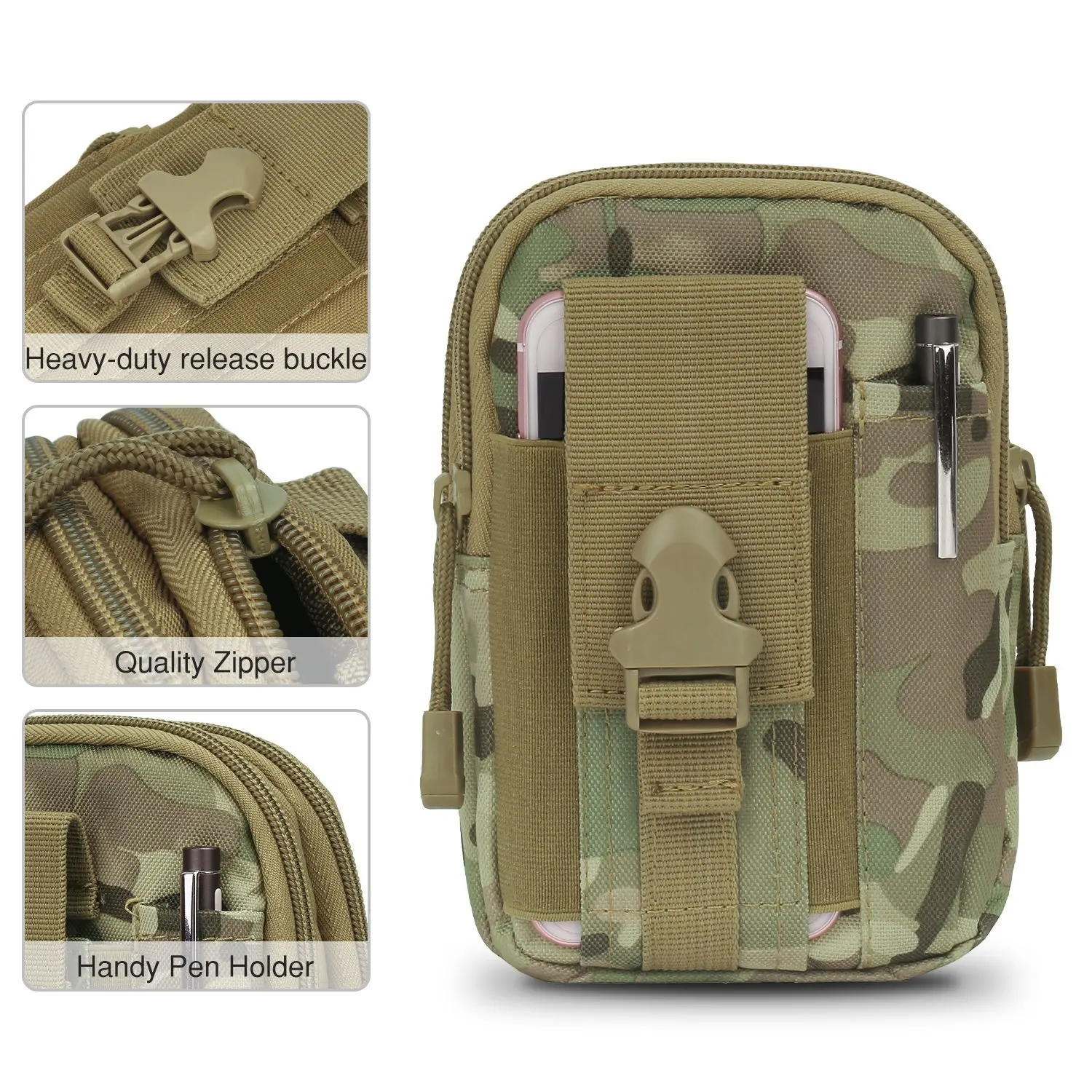 Men's Outdoor Camping Bags,Tactical Molle Backpacks,Pouch Belt Bag,Military Waist Backpack,Soft Sport Running Pouch Travel Bags
Men's Outdoor Camping Bags,Tactical Molle Backpacks,Pouch Belt Bag,Military Waist Backpack,Soft Sport Running Pouch Travel Bags