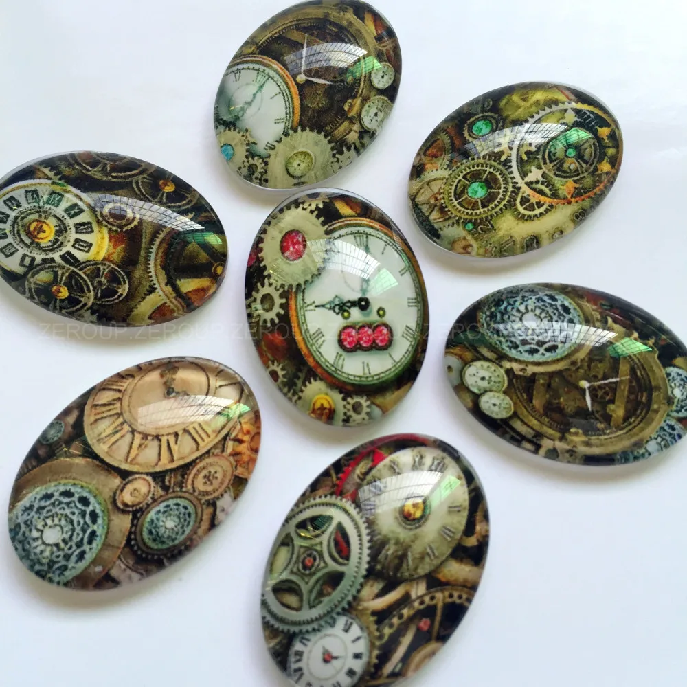30x40mm Handmade Photo Glass Cabochons Mixed Pattern Domed Oval Jewelry Accessories Supplies for Jewelry 10pcs TP-323
30x40mm Handmade Photo Glass Cabochons Mixed Pattern Domed Oval Jewelry Accessories Supplies for Jewelry 10pcs TP-323