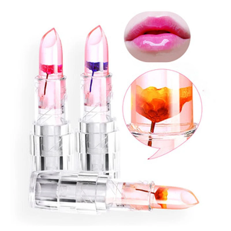 1Pcs Long Lasting Moisturizer Transparents Flower Lip Balm Waterproof Temperature Magic Change Color Jelly Lipbalm
1Pcs Long Lasting Moisturizer Transparents Flower Lip Balm Waterproof Temperature Magic Change Color Jelly Lipbalm