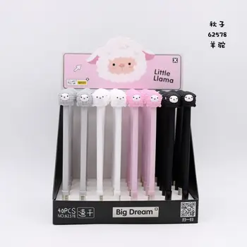 40pcs Gel Pens Cartoon Mink Alpaca Black Student Gel Ink Pens Pens for Writing Cute Stationery Office School Supplies 0.5mm
40pcs Gel Pens Cartoon Mink Alpaca Black Student Gel Ink Pens Pens for Writing Cute Stationery Office School Supplies 0.5mm