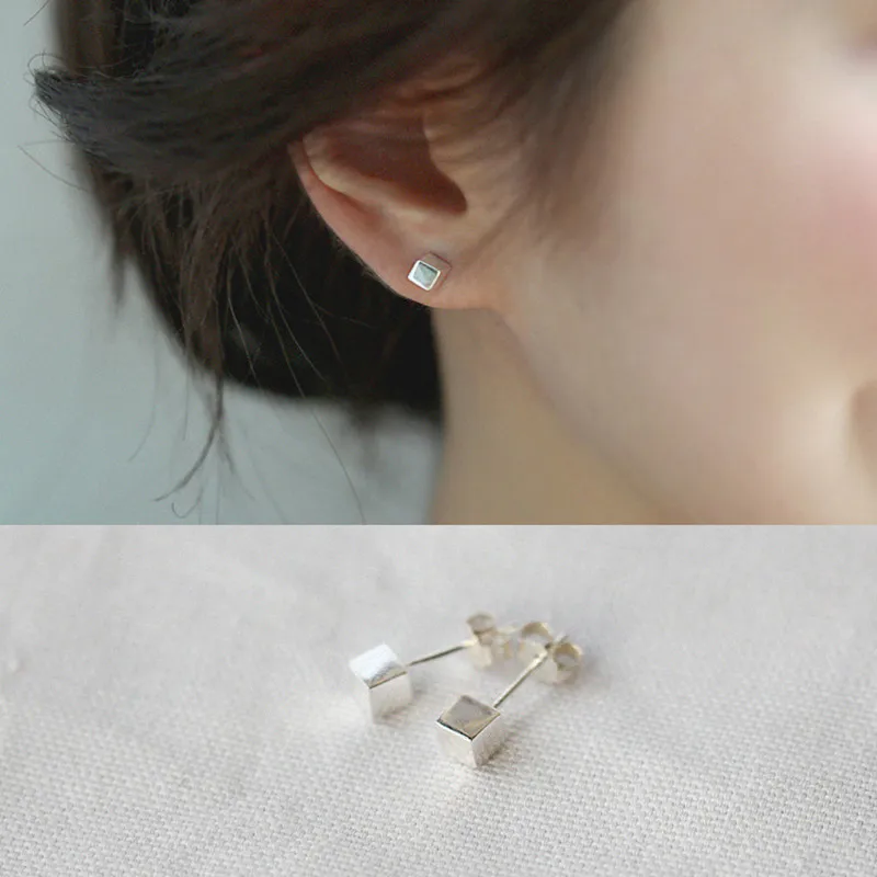 Martick High Quality Simple Style Square Stud Earrings For Fashion Woman 100% 925 Sterling Silver Jewelry GSE42
Martick High Quality Simple Style Square Stud Earrings For Fashion Woman 100% 925 Sterling Silver Jewelry GSE42