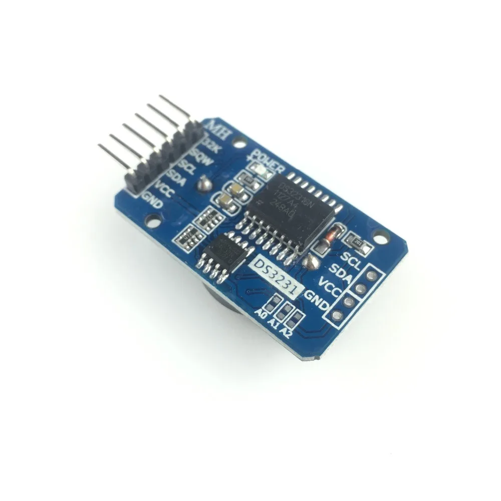 DS3231 AT24C32 IIC Precision RTC Real Time Clock Memory Module For Arduino new original
DS3231 AT24C32 IIC Precision RTC Real Time Clock Memory Module For Arduino new original