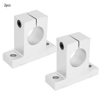 2Pcs Aluminium Alloy Linear Rail Shaft Guide Support Bracket for Engraving Machine CNC Part
2Pcs Aluminium Alloy Linear Rail Shaft Guide Support Bracket for Engraving Machine CNC Part