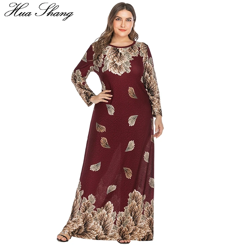 Long Sleeve Women Winter Dress Plus Size 2019 Leaves Print Red Casual Party Dress Loose Oversized Ladies Tunic Maxi Long Dresses
Long Sleeve Women Winter Dress Plus Size 2019 Leaves Print Red Casual Party Dress Loose Oversized Ladies Tunic Maxi Long Dresses
