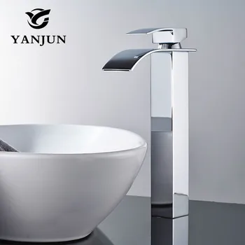 Yanjun Waterfall Brass Basin Faucet Deck Mounted Single Lever Single Hole Cold&Hot bathroom Kitchen basin mixer tap YJ-6673
Yanjun Waterfall Brass Basin Faucet Deck Mounted Single Lever Single Hole Cold&Hot bathroom Kitchen basin mixer tap YJ-6673