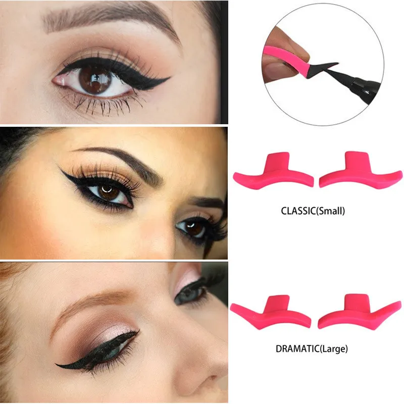 2pcs Eyeliner Mold Wings Seal Stamps Easy To Wear Eyes Wing Liquid Eye Liner Tools Maquiagem Beauty Portable Cosmetic Delineador
2pcs Eyeliner Mold Wings Seal Stamps Easy To Wear Eyes Wing Liquid Eye Liner Tools Maquiagem Beauty Portable Cosmetic Delineador