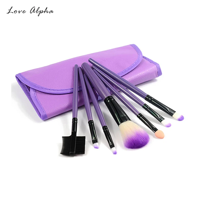 LOVE ALPHA 7 PCS Makeup Brushes Set Tools Make-up Toiletry Kit Wool Eyeshadow Foundation Powder Brush Face Case Cosmetic
LOVE ALPHA 7 PCS Makeup Brushes Set Tools Make-up Toiletry Kit Wool Eyeshadow Foundation Powder Brush Face Case Cosmetic