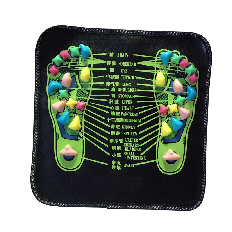 Acupressure Massager Mat Cobblestone Colorful Foot Walk Massage Cushion for Relax Body Relieve Stress Pain Foot Cushion
Acupressure Massager Mat Cobblestone Colorful Foot Walk Massage Cushion for Relax Body Relieve Stress Pain Foot Cushion