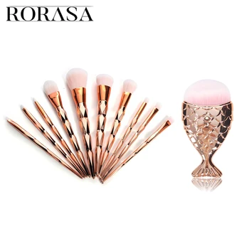 Professional 11Pcs/set Rose Gold Diamond Makeup Brushes Set Facial Beauty Cosmetic Eyeshadow Foundation Powder Makeup Brush Kit
Professional 11Pcs/set Rose Gold Diamond Makeup Brushes Set Facial Beauty Cosmetic Eyeshadow Foundation Powder Makeup Brush Kit