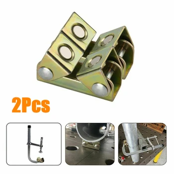 2Set Magnetic Welding V-clamp Adjustable Strong Manual/With Magnetic Steel Very Sturdy And Durable.
2Set Magnetic Welding V-clamp Adjustable Strong Manual/With Magnetic Steel Very Sturdy And Durable.