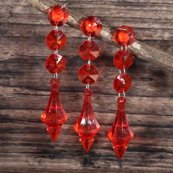 12pcs Acrylic Crystal Clear Chandelier Hanging Beads Strand Wedding Party Decors Christmas Trees Curtain Drop Pendant Ornaments
12pcs Acrylic Crystal Clear Chandelier Hanging Beads Strand Wedding Party Decors Christmas Trees Curtain Drop Pendant Ornaments