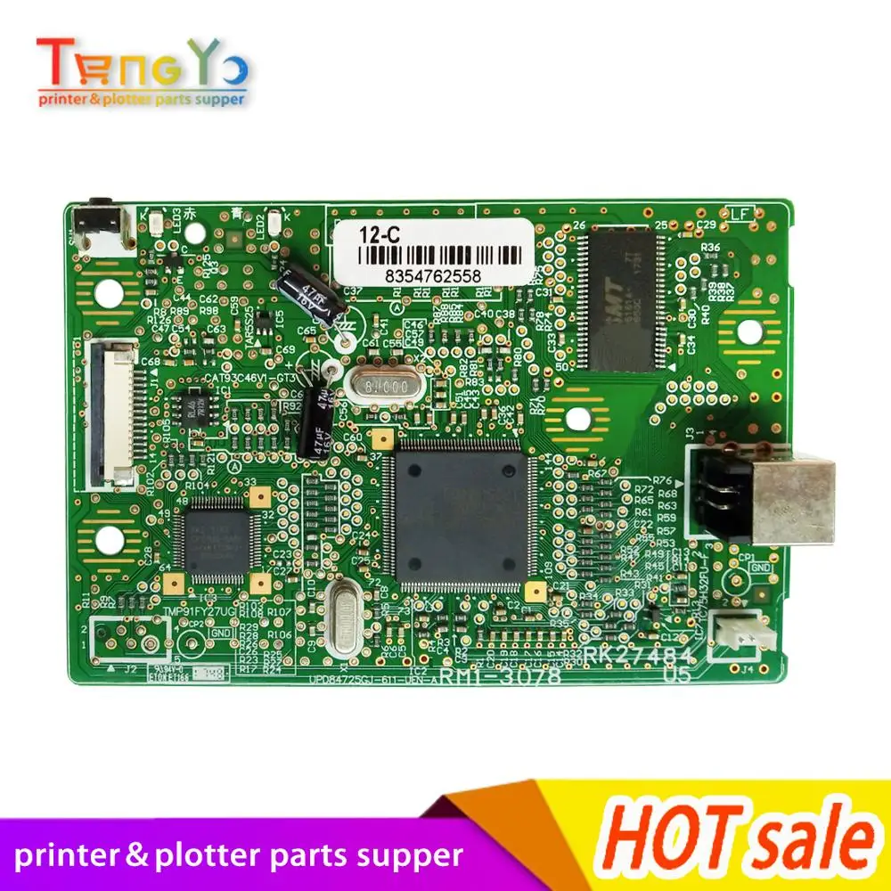 Original New RM1-3126 RM1-3078 Formatter Board main logic board PCA ASSY mother board for Canon LBP2900 LBP3000 2900B 3000 2900
Original New RM1-3126 RM1-3078 Formatter Board main logic board PCA ASSY mother board for Canon LBP2900 LBP3000 2900B 3000 2900