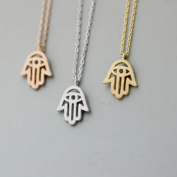 30PCS/lot Fashion Hollow out bergamot necklaces hand shape magic eye necklace for women Palm shaped necklace
30PCS/lot Fashion Hollow out bergamot necklaces hand shape magic eye necklace for women Palm shaped necklace