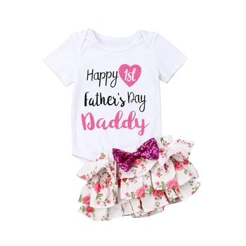 Lovely Kids Girls Clothes Cotton Tops Romper+Floral Tutu Skirt Newborn Outfits Baby Girl Newborn Clothing Infant Clothes Set
Lovely Kids Girls Clothes Cotton Tops Romper+Floral Tutu Skirt Newborn Outfits Baby Girl Newborn Clothing Infant Clothes Set