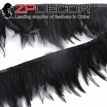 Leading Supplier ZPDECOR Bulk Sale 5-6inch(12.5-15cm) High Quality Rooster Neck Hackle Feathers Trim Dyed Black
Leading Supplier ZPDECOR Bulk Sale 5-6inch(12.5-15cm) High Quality Rooster Neck Hackle Feathers Trim Dyed Black