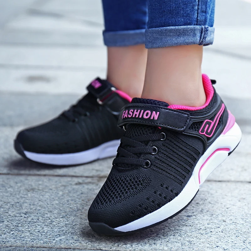 ULKNN pupils kids leisure sneakers for student Girls rose children's sports shoes spring autumn breathable mesh knit shoes
ULKNN pupils kids leisure sneakers for student Girls rose children's sports shoes spring autumn breathable mesh knit shoes