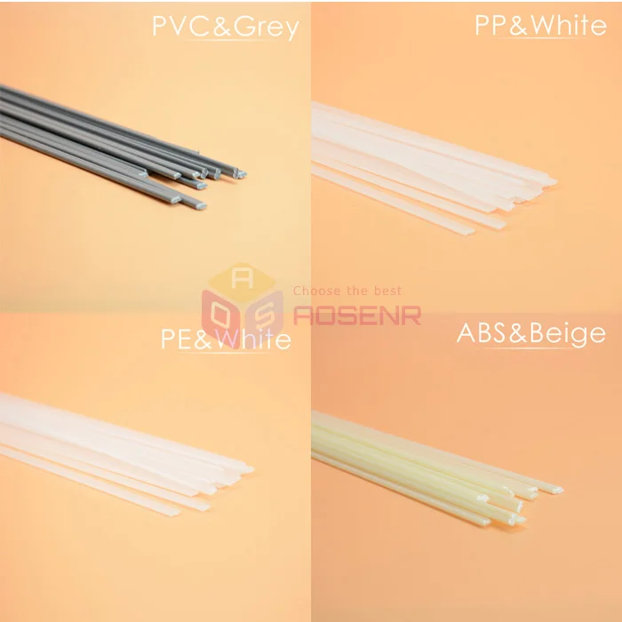 Free Shipping 40Pcs Plastic Welding Sticks Plastic Welding Rods Mixed 4 Kinds of PP PVC ABS PE for Hot Air Gun 1M
Free Shipping 40Pcs Plastic Welding Sticks Plastic Welding Rods Mixed 4 Kinds of PP PVC ABS PE for Hot Air Gun 1M