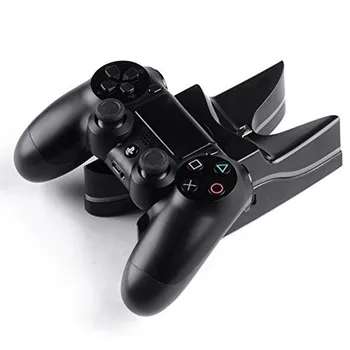 Dual Charger Ports Charging Station With Multi-color LED For PS4 Playstation 4 PS 4 Controller Charger
Dual Charger Ports Charging Station With Multi-color LED For PS4 Playstation 4 PS 4 Controller Charger