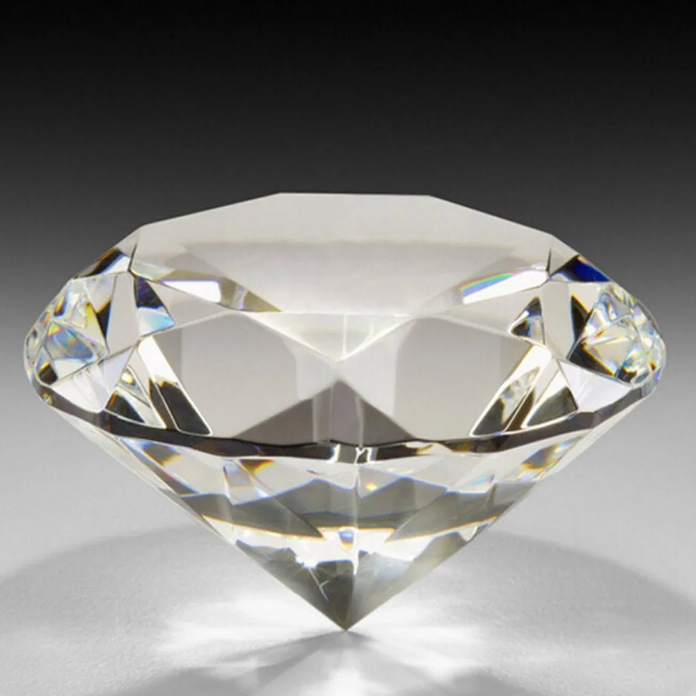 3pc 40mm Clear Crystal Diamond Cut Glass Jewelry Gift Paperweight Weeding Home Decor
3pc 40mm Clear Crystal Diamond Cut Glass Jewelry Gift Paperweight Weeding Home Decor