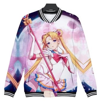 Cute Loose Cartoon Harajuku 3D Sailor moon Baseball Jacket 2019 New Clothes Winter Men/Women Hip Hop Kawaii Warm Baseball Jacket
Cute Loose Cartoon Harajuku 3D Sailor moon Baseball Jacket 2019 New Clothes Winter Men/Women Hip Hop Kawaii Warm Baseball Jacket