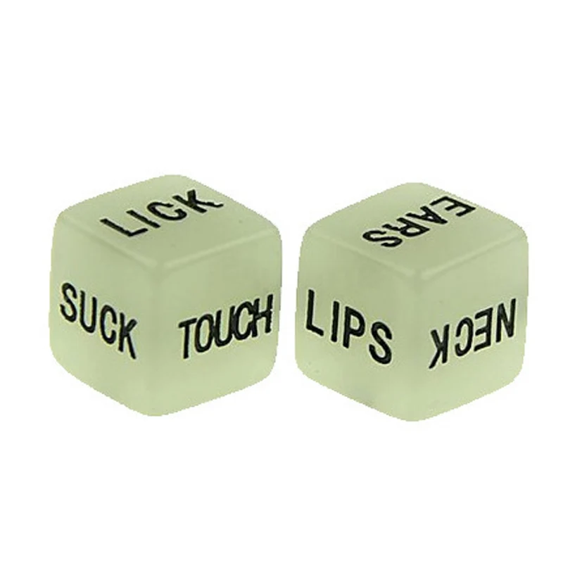 Кубики для эротической игры Ecstas Желания и предмет одежды, белые 9292365 - Ecstas - Игры - Купить