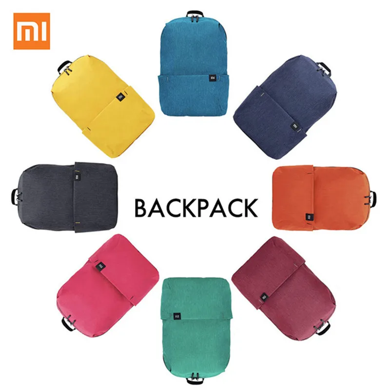 Original Xiaomi Unisex Backpack 10L Colourful 8 Colours 165g Small Backpack Zipper Urban Leisure Sports Daily Backpack Bag
Original Xiaomi Unisex Backpack 10L Colourful 8 Colours 165g Small Backpack Zipper Urban Leisure Sports Daily Backpack Bag