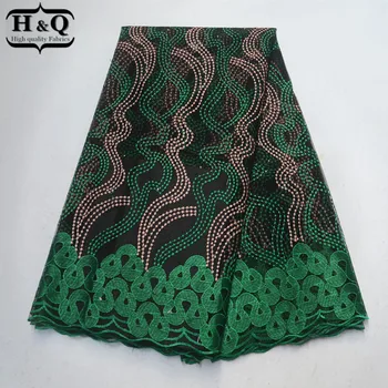 H&Q Most Popular 5 Yards African Net Lace Fabric 2019 French Tulle Lace Nigerian Guipure Lace Fabric For Woman Embroidery Dress
H&Q Most Popular 5 Yards African Net Lace Fabric 2019 French Tulle Lace Nigerian Guipure Lace Fabric For Woman Embroidery Dress