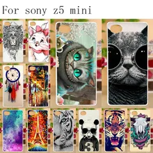 Anunob pour Sony Xperia Z5 étui Compact Silione étui en polyuréthane thermoplastique souple pour Sony Xperia Z5 Mini Coque pour 4.6 "Sony Z5 Compact E5803 E5823(China)