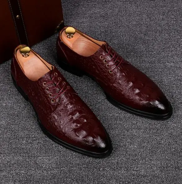 Crocodile grain Plus Size soft Leather Oxford Shoes Comfortable Insole Lacing Business Dress Shoes Round Toe Man Wedding Shoes
Crocodile grain Plus Size soft Leather Oxford Shoes Comfortable Insole Lacing Business Dress Shoes Round Toe Man Wedding Shoes