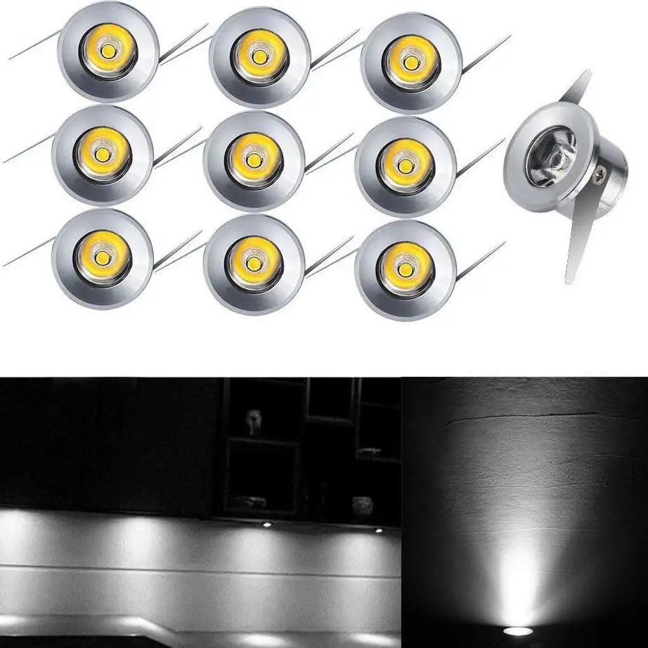 10pcs/Set 1W Mini LED Spot Lamp Embeded Ceiling Light Small Cabinet light for Wine Cabinet
10pcs/Set 1W Mini LED Spot Lamp Embeded Ceiling Light Small Cabinet light for Wine Cabinet