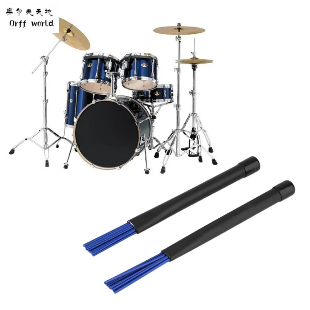 Orff world 2 PCS 32cm Nylon Retractable Jazz Drum Parts Brushes Telescopic Drumsticks with Rubber Handles Musical Wholesale
Orff world 2 PCS 32cm Nylon Retractable Jazz Drum Parts Brushes Telescopic Drumsticks with Rubber Handles Musical Wholesale