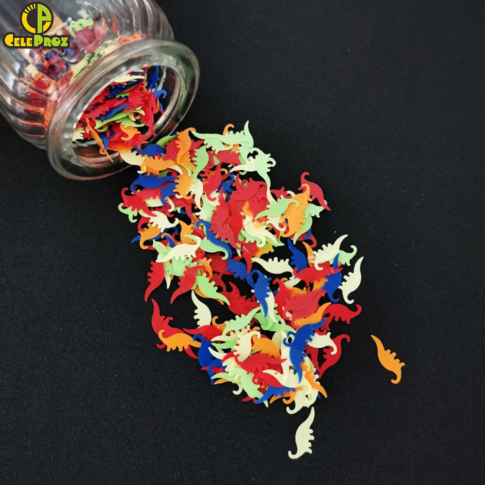 15g Dinosaur Confetti Fish Horse Pigoen Confetti Sequin Baby Shower Animal Theme Party Table Confetti Decoration Party Supplies
15g Dinosaur Confetti Fish Horse Pigoen Confetti Sequin Baby Shower Animal Theme Party Table Confetti Decoration Party Supplies