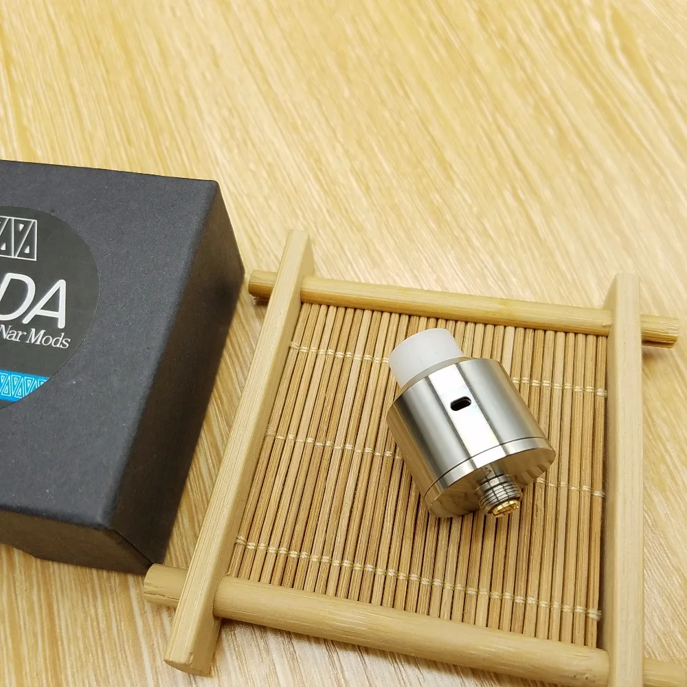 NarDA RDA Atomizer 316 Stainless Steel DIY Rebuidable Dripping RDA Atomizer Peek Insulator for e Cigarettes Vape Mod
NarDA RDA Atomizer 316 Stainless Steel DIY Rebuidable Dripping RDA Atomizer Peek Insulator for e Cigarettes Vape Mod