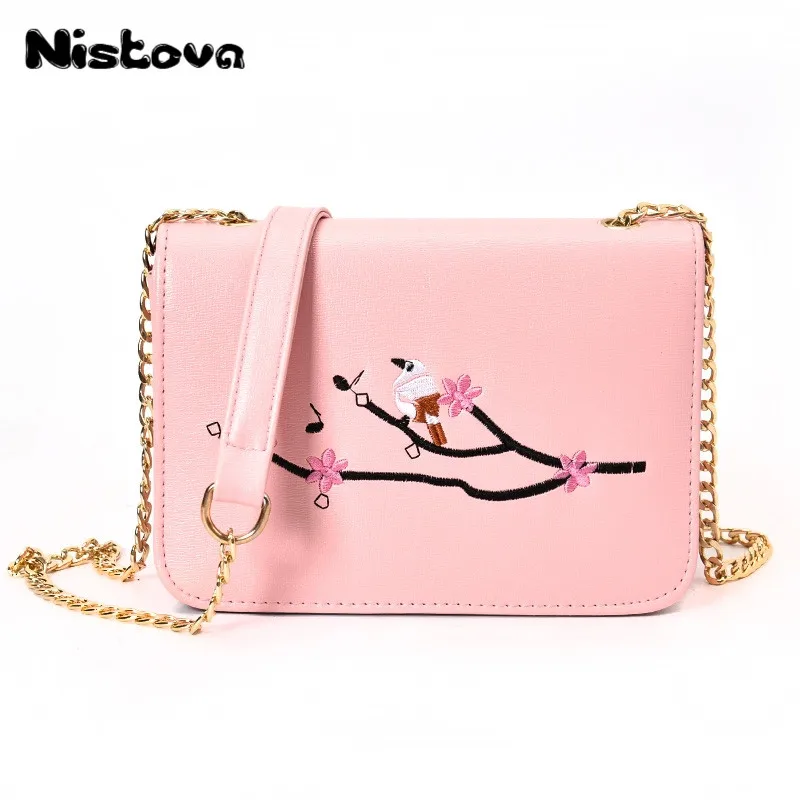 New Design Women's Flower Embroidery Handbag Waterproof And Wear-resistant PU Shoulder Bag Fashion Chain Square Messenger Bag
New Design Women's Flower Embroidery Handbag Waterproof And Wear-resistant PU Shoulder Bag Fashion Chain Square Messenger Bag