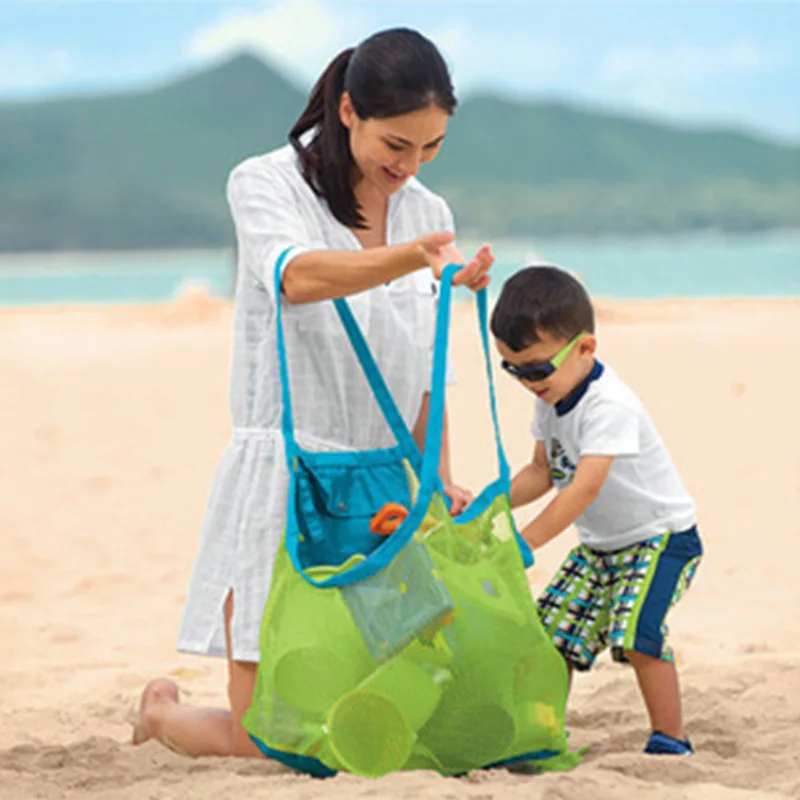 Children Extra Large Beach Mesh Toys Bag Kids Folding Sand Away Net Tote Outdoor Net holder Waterproof Cloth Sand Toys Storage
Children Extra Large Beach Mesh Toys Bag Kids Folding Sand Away Net Tote Outdoor Net holder Waterproof Cloth Sand Toys Storage