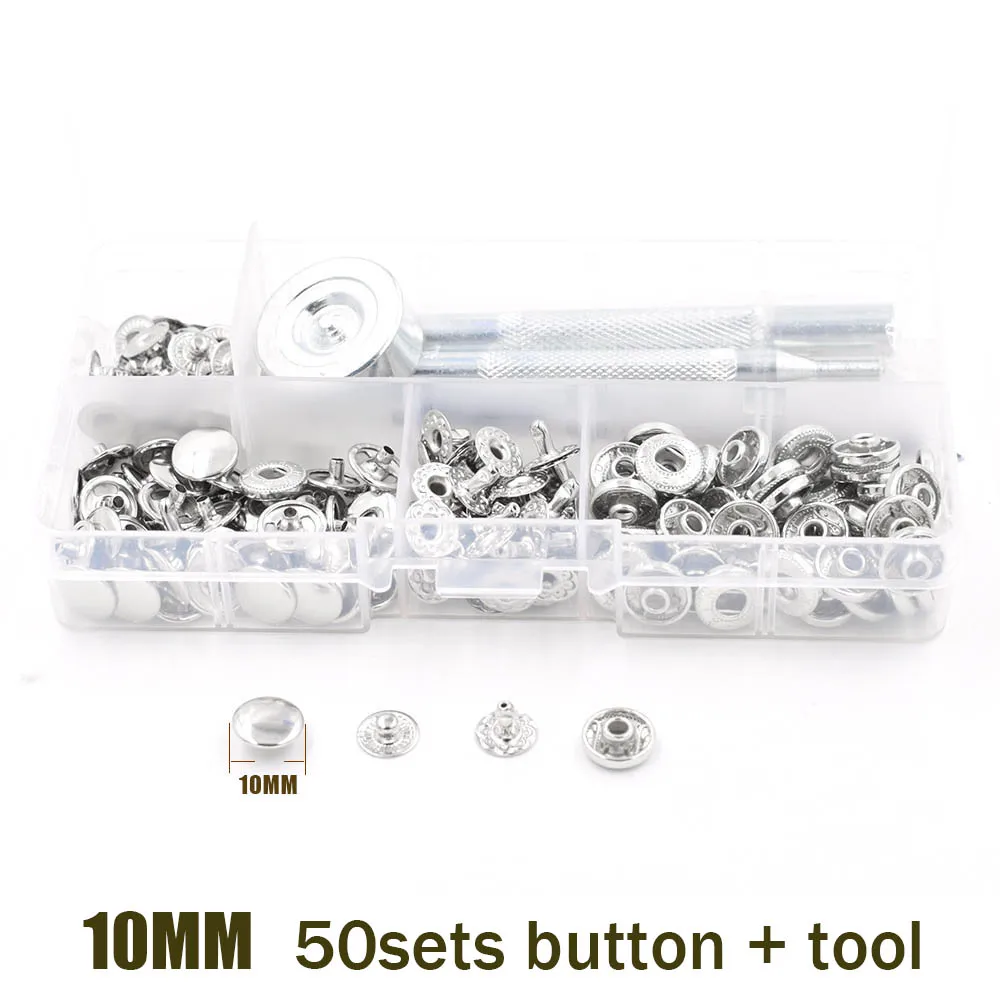 50 sets 10mm Snap Buttons+Manually install the tool. Boxed.DIY accessories. Metal buttons. jeans.Decorative buttons. Snaps rivet
50 sets 10mm Snap Buttons+Manually install the tool. Boxed.DIY accessories. Metal buttons. jeans.Decorative buttons. Snaps rivet