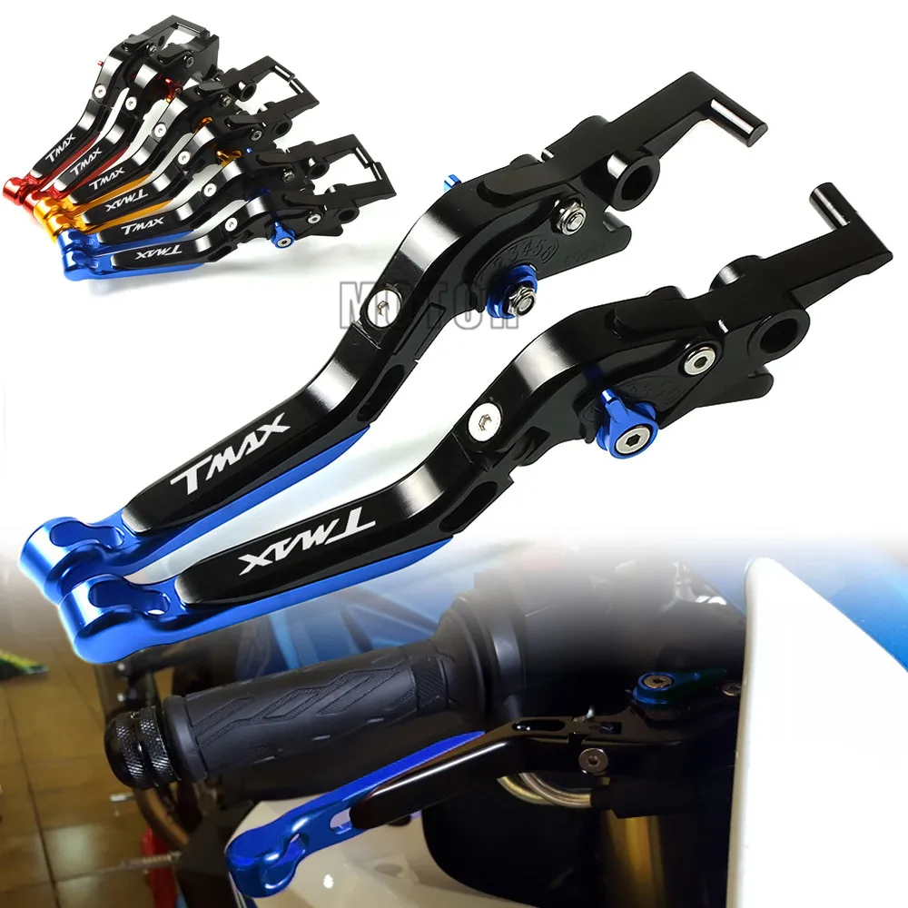 CNC мотоцикл регулируемые складные сцепные рычаги для Yamaha TMAX500/TMAX530 500 2008-2018 TMAX 530 SX/DX