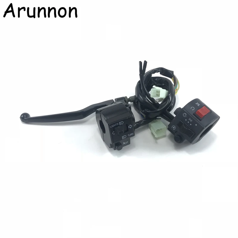 Arunnon Motorcycle clutch lever brake switch left and right For Suzuki GN125 GS125 125cc GN GS 125 handle grip switch parts
Arunnon Motorcycle clutch lever brake switch left and right For Suzuki GN125 GS125 125cc GN GS 125 handle grip switch parts