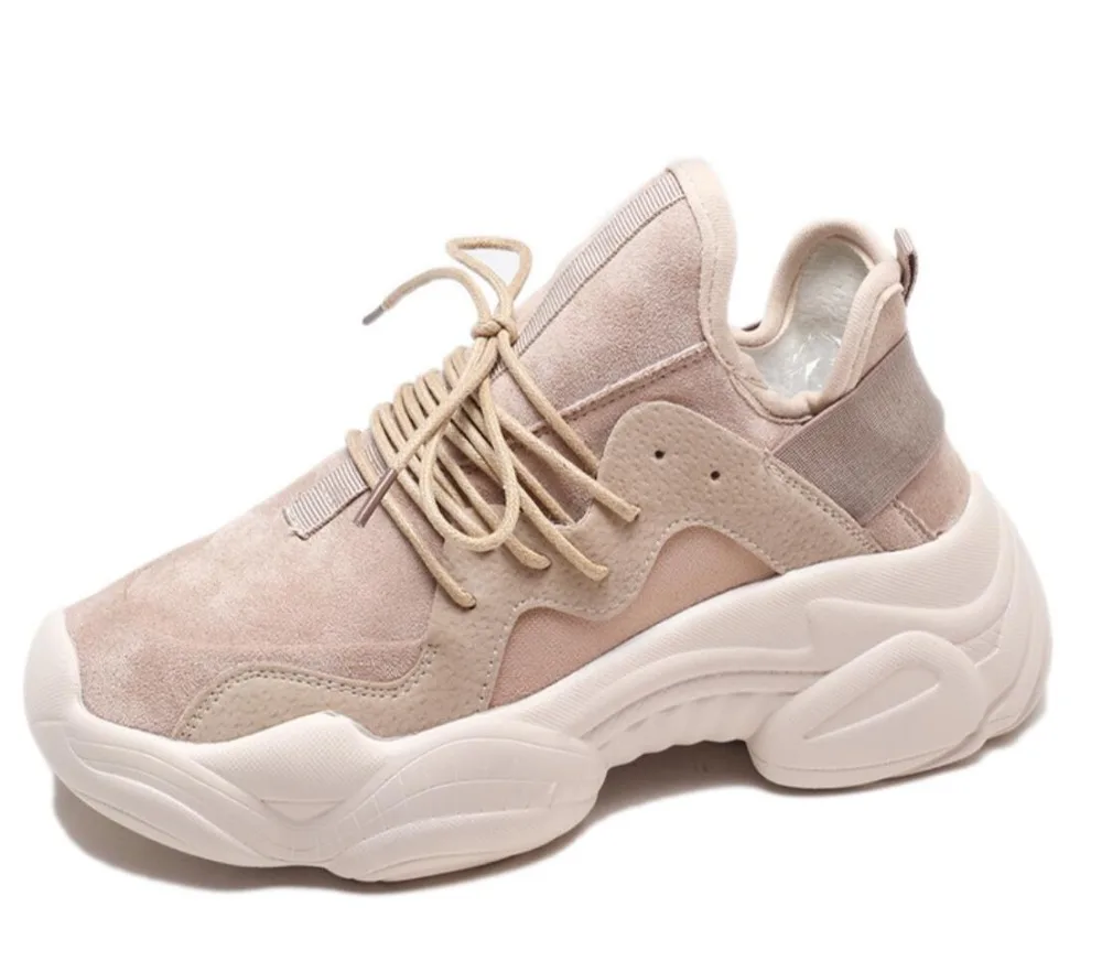 New casual designer shoes female Korean wild chunky sneakers women Female breathable lace-up mesh women's shoes Chaussure Femme
New casual designer shoes female Korean wild chunky sneakers women Female breathable lace-up mesh women's shoes Chaussure Femme