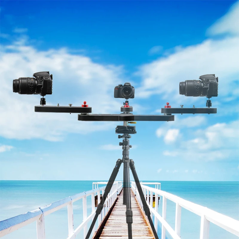 Professional mini lightweight portable 4 times distance video slider DSLR Camera slider for photography
Professional mini lightweight portable 4 times distance video slider DSLR Camera slider for photography