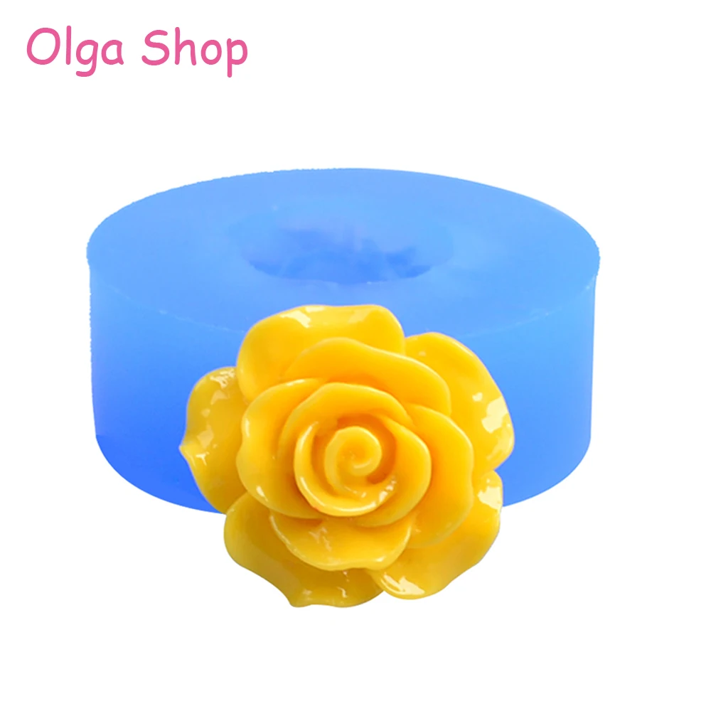 HYL015 17.8mm Rose Flower Silicone Mold - Jewelry Making Cabochon Necklace Fondant Sugarcraft Cake Topper Candy Cake Decorating
HYL015 17.8mm Rose Flower Silicone Mold - Jewelry Making Cabochon Necklace Fondant Sugarcraft Cake Topper Candy Cake Decorating