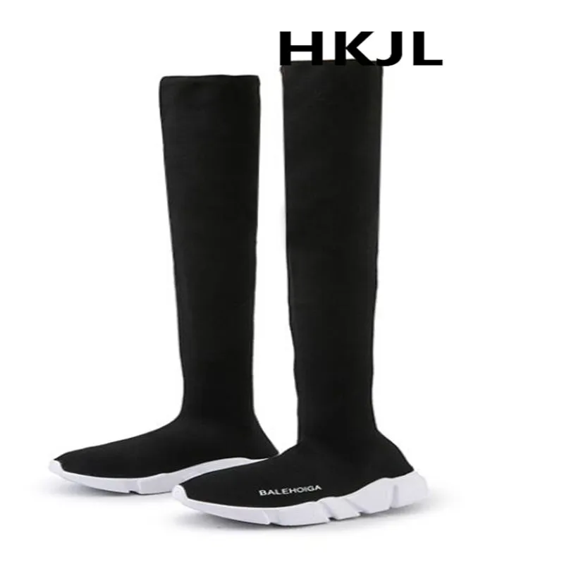 Knitted long boots women's boots 2019 new autumn and winter British wind wild women's boots high to help women's shoes
Knitted long boots women's boots 2019 new autumn and winter British wind wild women's boots high to help women's shoes