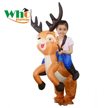 Halloween Party Carnival Costume Children Inflatable Elk Deer Costume Christmas Cosplay Suits Funny Dress Mascot X-mas Gift
Halloween Party Carnival Costume Children Inflatable Elk Deer Costume Christmas Cosplay Suits Funny Dress Mascot X-mas Gift