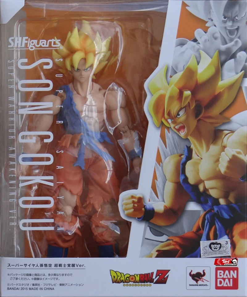 WSTXBD Original BANDAI Dragon Ball Z DBZ S.H.Figuarts SHF Wake Goku 2.0 Action Figure Brinquedos Dolls Toys Figurals
WSTXBD Original BANDAI Dragon Ball Z DBZ S.H.Figuarts SHF Wake Goku 2.0 Action Figure Brinquedos Dolls Toys Figurals