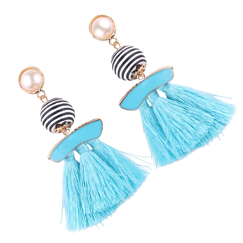 Fringed Fashion Tassel Earrings*