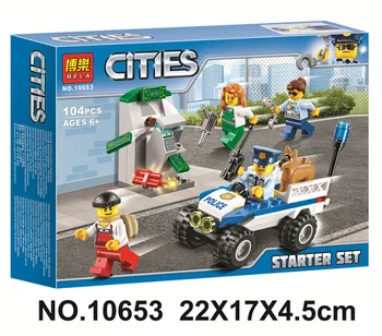 10653City Series Police Starter Set Police Officers Crook Model Building Block 104Pcs Bricks Toys
10653City Series Police Starter Set Police Officers Crook Model Building Block 104Pcs Bricks Toys