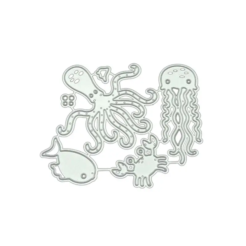 Octopus DIY Metal Cutting Dies Stencil Scrapbooking Album Stamp Paper Card Art Crafts Decor
Octopus DIY Metal Cutting Dies Stencil Scrapbooking Album Stamp Paper Card Art Crafts Decor