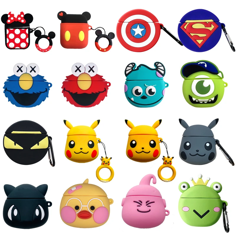 Luxury Brand Marvel Eyes Sesame Street Case For Air pods 2 Case Earphone Charging Cover For Apple Air Pods Bluetooth Headset Box
Luxury Brand Marvel Eyes Sesame Street Case For Air pods 2 Case Earphone Charging Cover For Apple Air Pods Bluetooth Headset Box